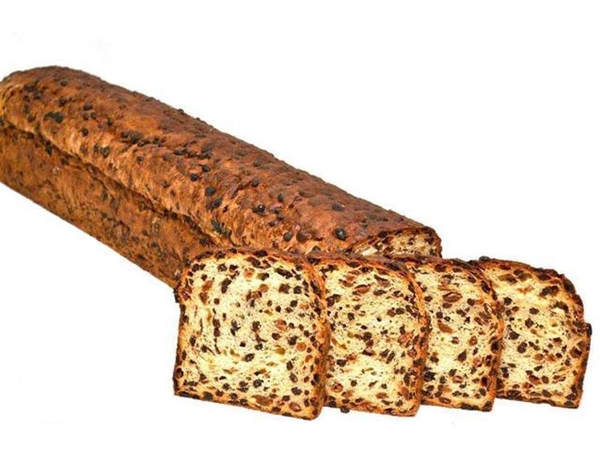 Krentenbrood 85 cm. Extra gevuld
